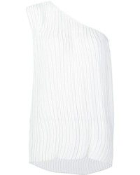 weiße Bluse mit Falten von Tome