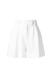 weiße Shorts mit Falten von Styland