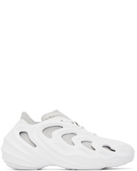 weiße Gummi niedrige Sneakers von adidas Originals