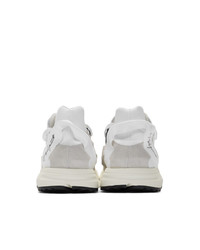 weiße Gummi niedrige Sneakers von Y-3