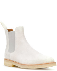 weiße Gummi Stiefeletten von Common Projects