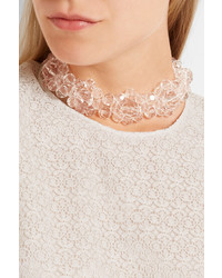 weiße Halskette von Simone Rocha