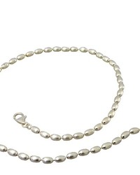 weiße Halskette von Drachenfels Design