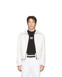 weiße Harrington-Jacke von Boramy Viguier