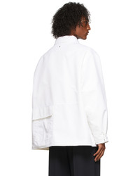 weiße Harrington-Jacke von Valentino