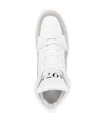 weiße hohe Sneakers aus Leder von Iceberg