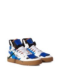 weiße hohe Sneakers aus Leder von Off-White