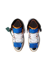 weiße hohe Sneakers aus Leder von Off-White