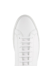 weiße hohe Sneakers aus Leder von Common Projects