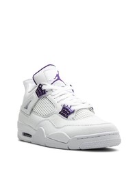 weiße hohe Sneakers aus Leder von Jordan