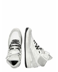 weiße hohe Sneakers aus Leder von Antony Morato