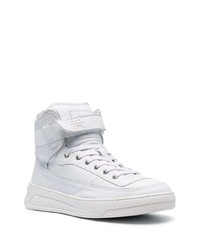 weiße hohe Sneakers aus Leder von Acne Studios