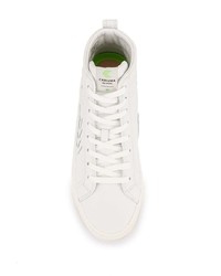 weiße hohe Sneakers aus Leder von Cariuma