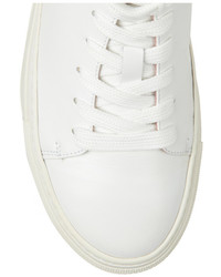 weiße hohe Sneakers aus Leder von Minna