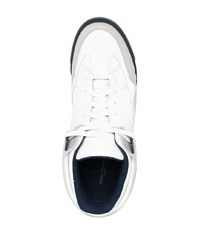 weiße hohe Sneakers aus Leder von Maison Margiela