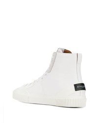 weiße hohe Sneakers aus Leder von Givenchy