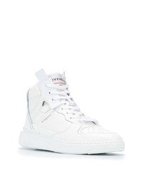 weiße hohe Sneakers aus Leder von Givenchy