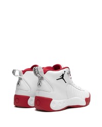 weiße hohe Sneakers aus Leder von Jordan