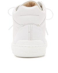 weiße hohe Sneakers aus Leder von Rag & Bone
