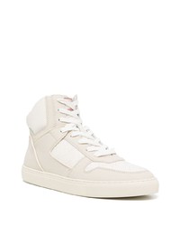 weiße hohe Sneakers aus Leder von Kurt Geiger London