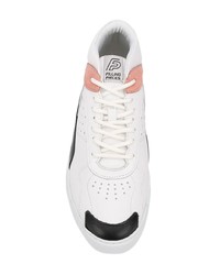 weiße hohe Sneakers aus Leder von Filling Pieces