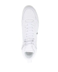 weiße hohe Sneakers aus Leder von Polo Ralph Lauren