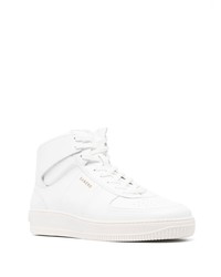 weiße hohe Sneakers aus Leder von Sandro