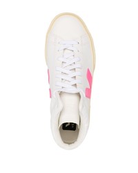 weiße hohe Sneakers aus Leder von Veja