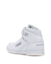 weiße hohe Sneakers aus Leder von Reebok