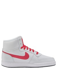 weiße hohe Sneakers aus Leder von Nike Sportswear