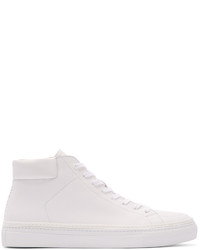 weiße hohe Sneakers aus Leder von No.288