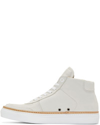 weiße hohe Sneakers aus Leder von No.288