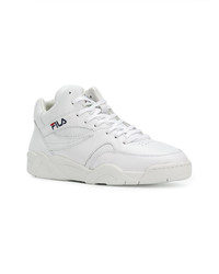 weiße hohe Sneakers aus Leder von Fila
