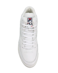 weiße hohe Sneakers aus Leder von Fila