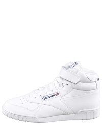 weiße hohe Sneakers aus Leder von Reebok Classic