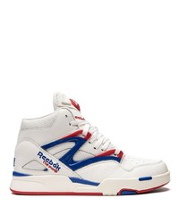 weiße hohe Sneakers aus Leder von Reebok