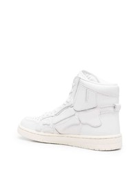 weiße hohe Sneakers aus Leder von Amiri