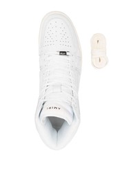 weiße hohe Sneakers aus Leder von Amiri