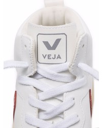 weiße hohe Sneakers aus Leder von Veja