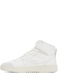 weiße hohe Sneakers aus Leder von Axel Arigato