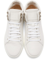 weiße hohe Sneakers aus Leder von Rag & Bone