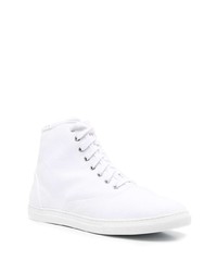 weiße hohe Sneakers aus Segeltuch von IRO