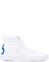 weiße hohe Sneakers aus Segeltuch von Vans