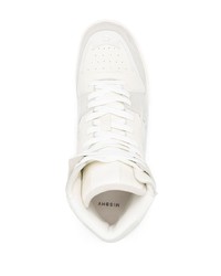 weiße hohe Sneakers aus Wildleder von Misbhv