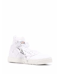 weiße hohe Sneakers von Off-White