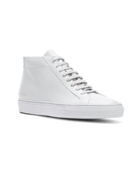 weiße hohe Sneakers von Common Projects