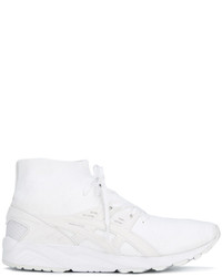 weiße hohe Sneakers von Asics