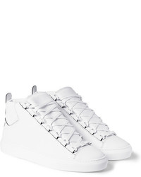 weiße hohe Sneakers von Balenciaga