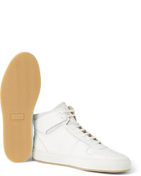 weiße hohe Sneakers von Common Projects