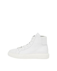 weiße hohe Sneakers von Bianco